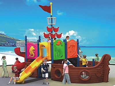 保定海盜船滑梯-5