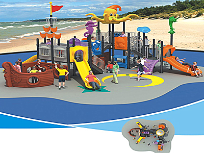 保定海盜船滑梯-3