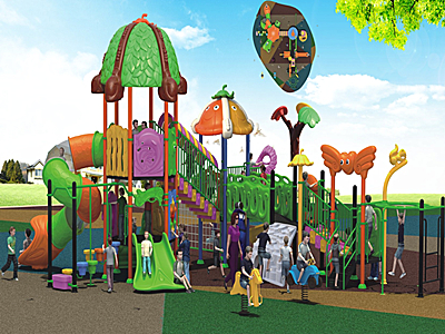 保定和諧大自然滑梯-2