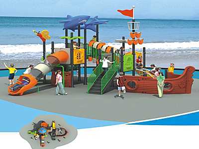 保定海盜船滑梯-4